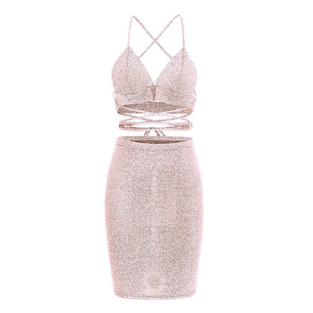 Pale Pink Two Piece Set